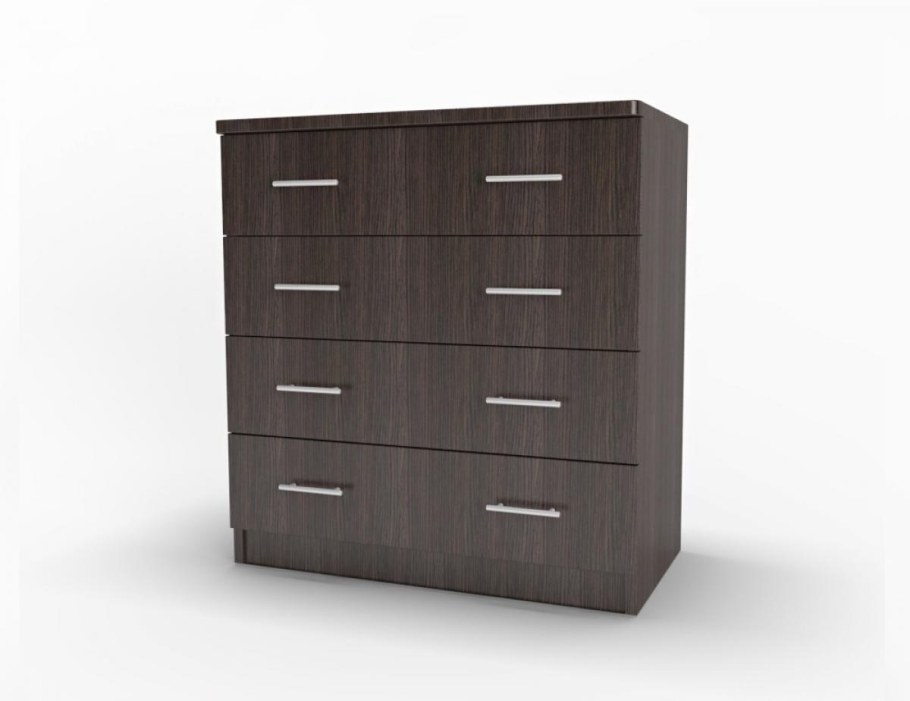 Комод ЛДСП 4 ящика (ясень темный/светлый)