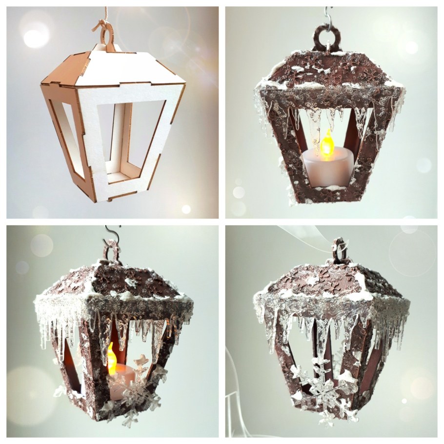 Китайский фонарик из бумаги схема