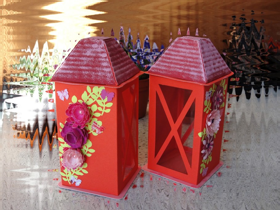 Фонарик из бумаги