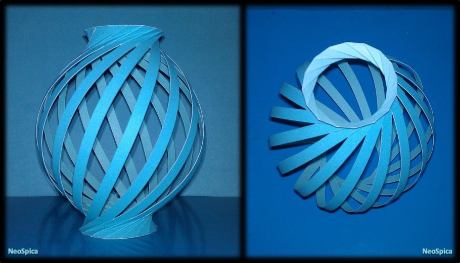 Поделка фонарик из бумаги