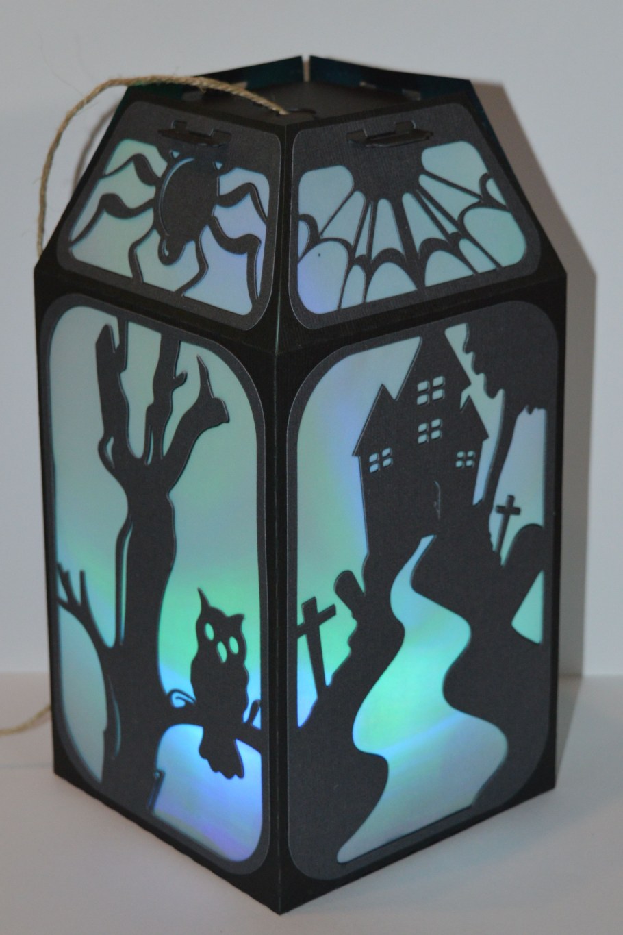 Фонарик из бумаги