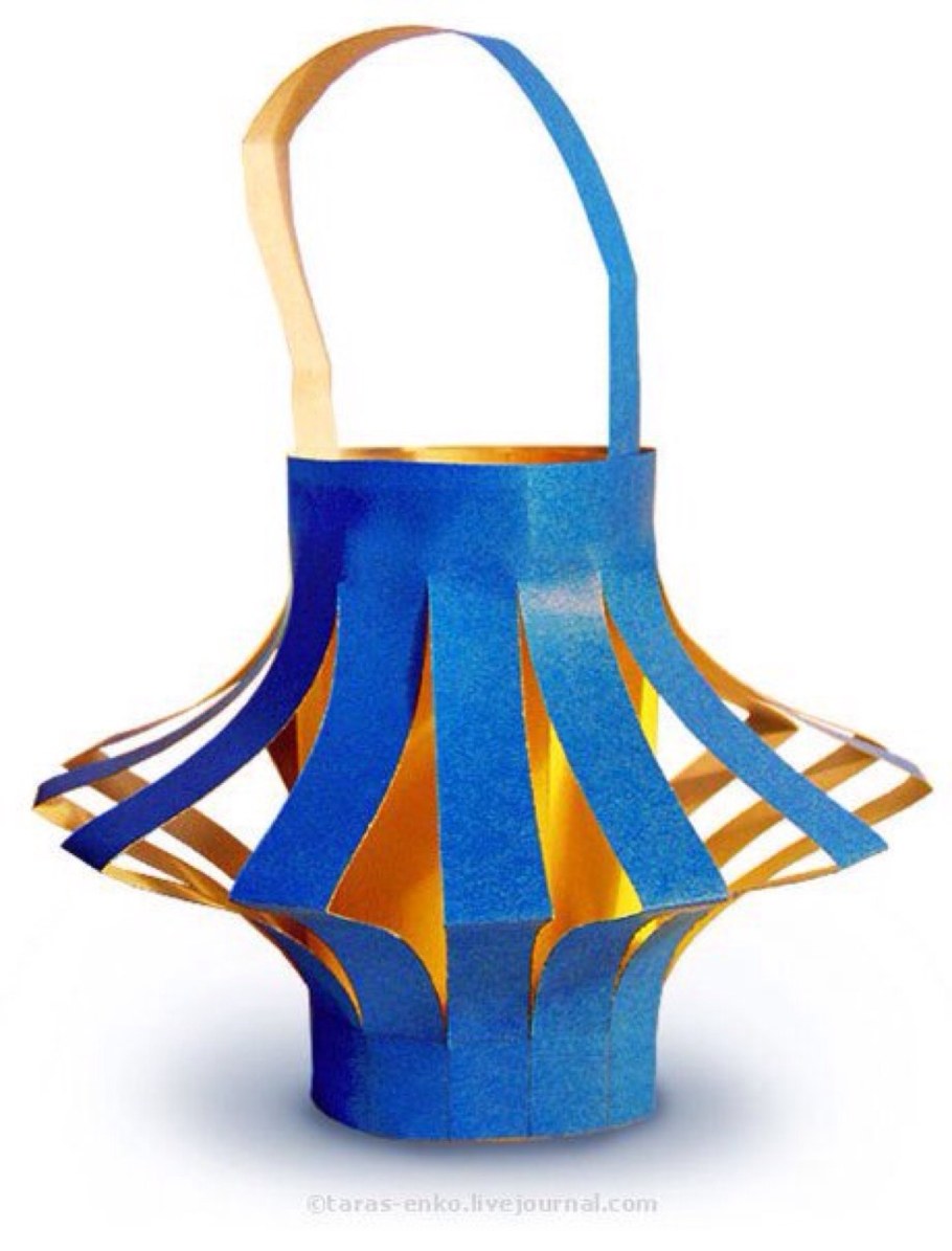 Фонарик из кальки