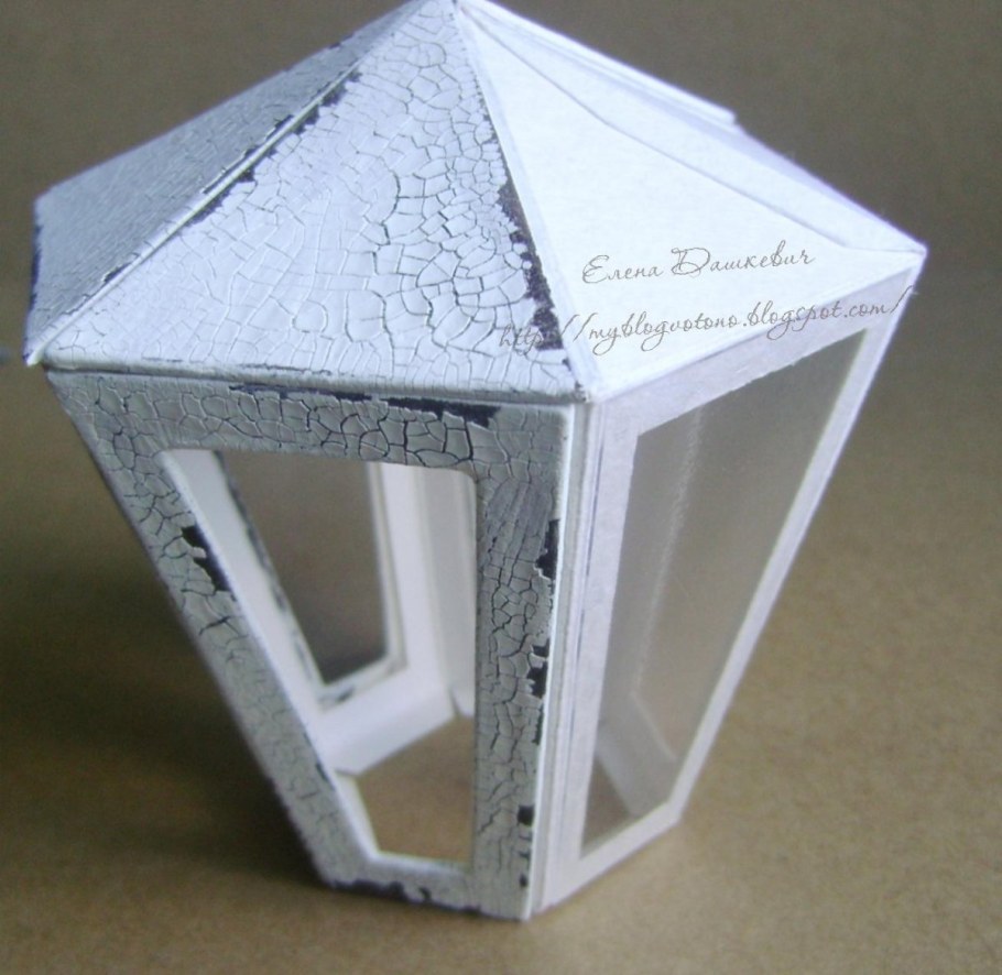 Новогодний фонарик своими руками