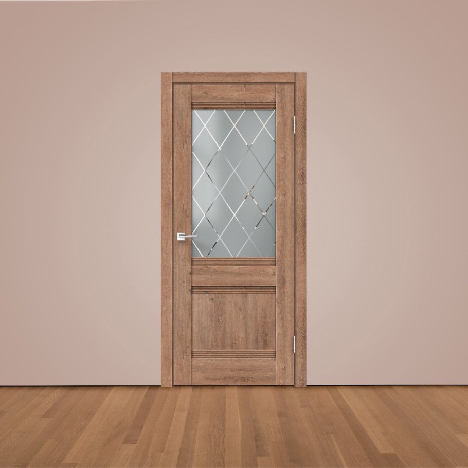 Дверь межкомнатная дуб Бельмонт