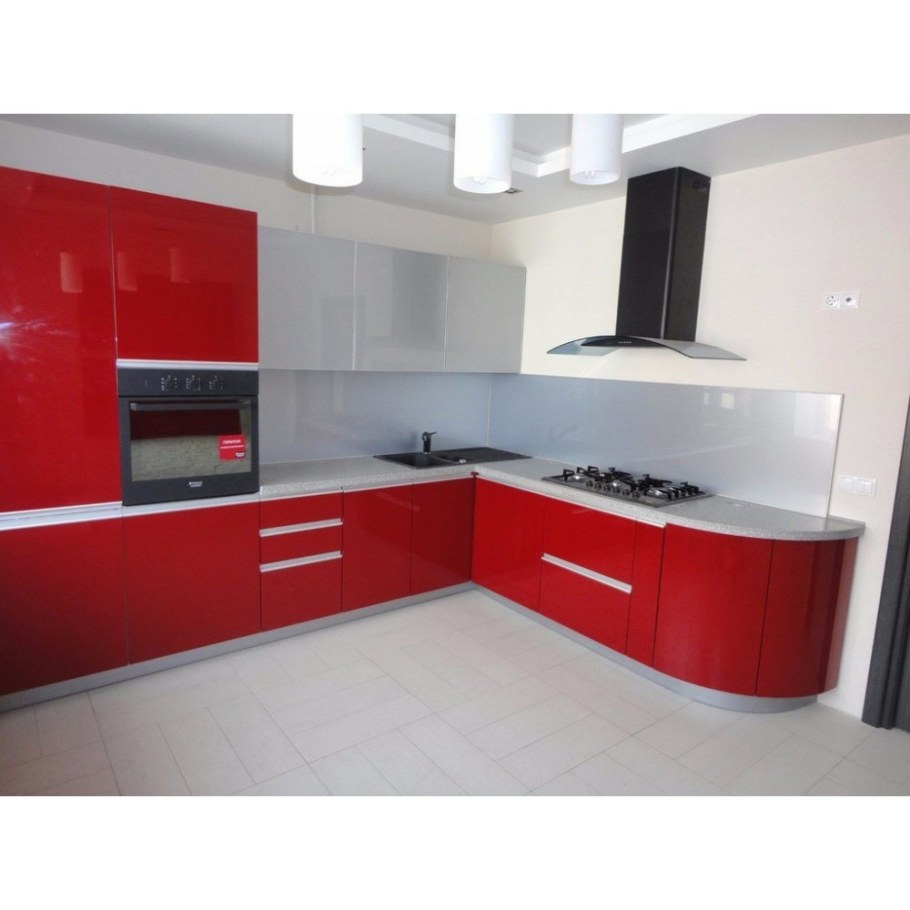 Кухонный гарнитур эмаль глянец