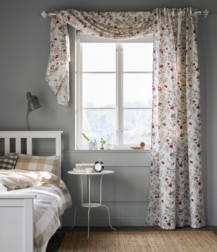 Шторы икеа розенмотт