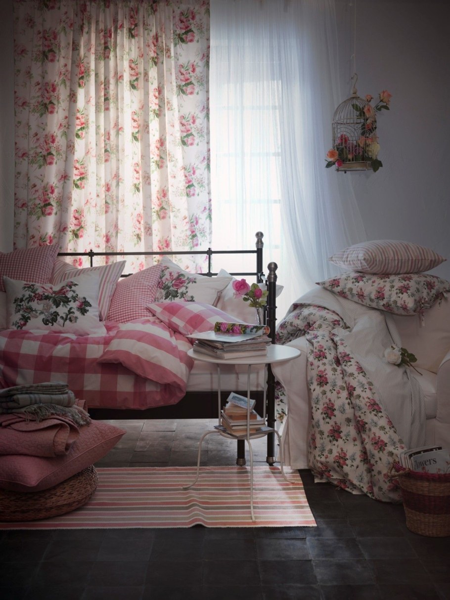 Ткань Эмми роз икеа