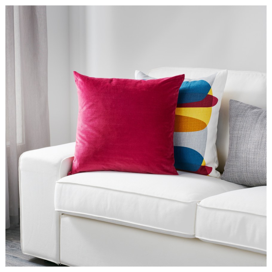 Санела икеа чехол на подушку в интерьере