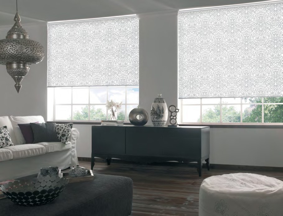 Виндзор белый Рулонки