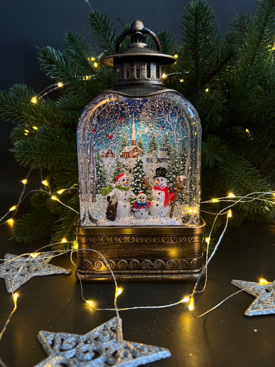 Новогодний фонарик с подсветкой