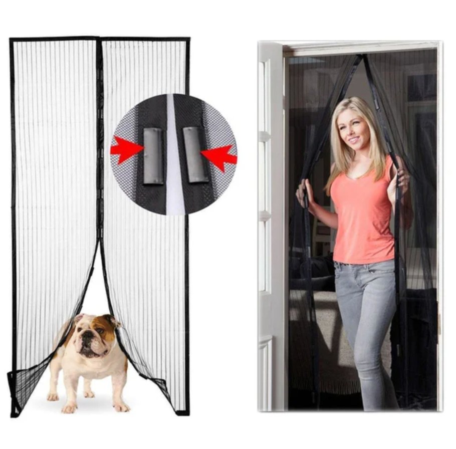 Анти москитная магнитная шторка "Magic Mesh"