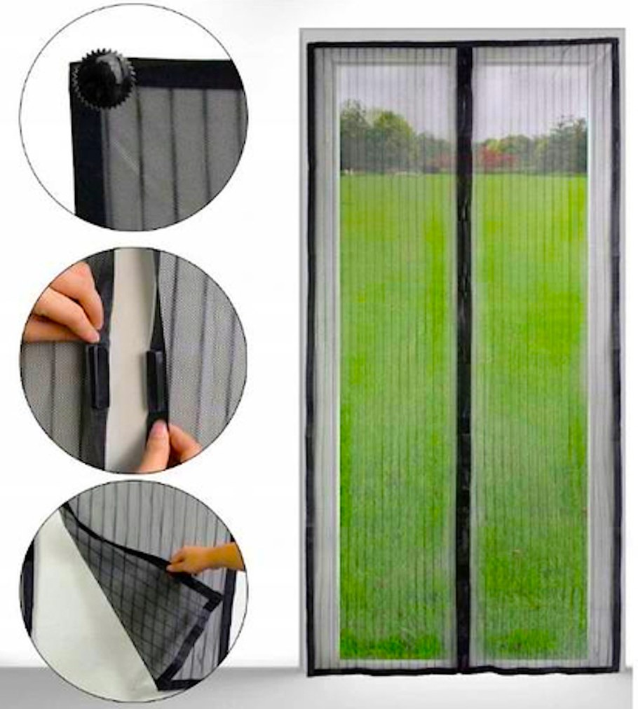 Противомоскитная сетка Magic Mesh магнитная, 210х100см