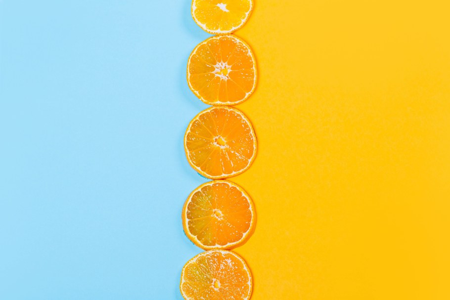 Заставка на рабочий стол апельсины