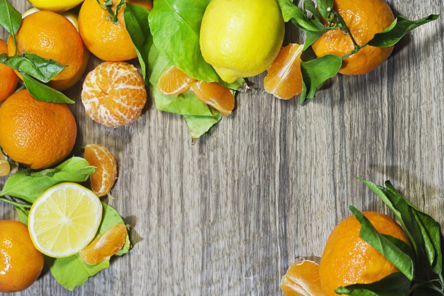 Апельсин фон