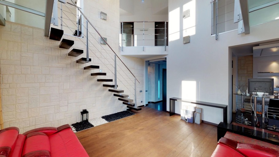 Планировка 2х уровневой квартиры