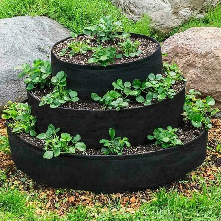 Клумба трехъярусная Альпийская