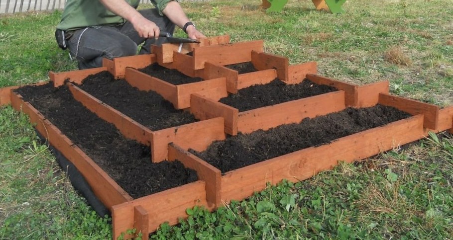 Высокие клумбы своими руками