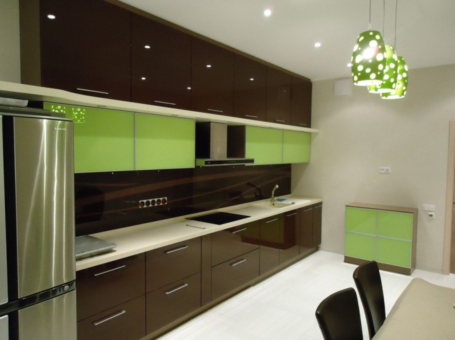 Кухня Леруа Мерлен зеленая