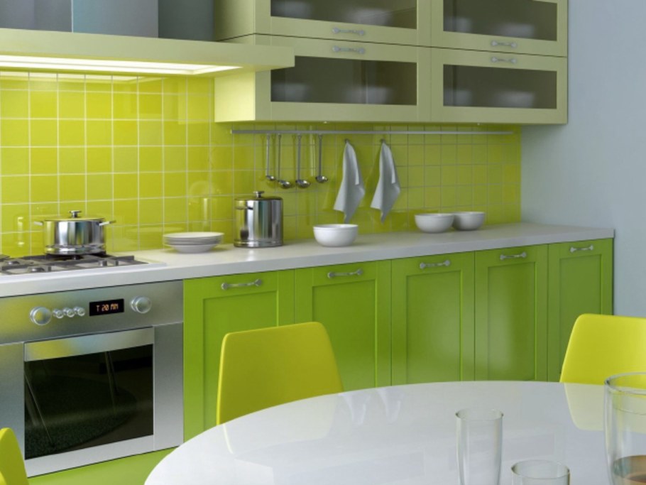 Кухня яблоко БТС