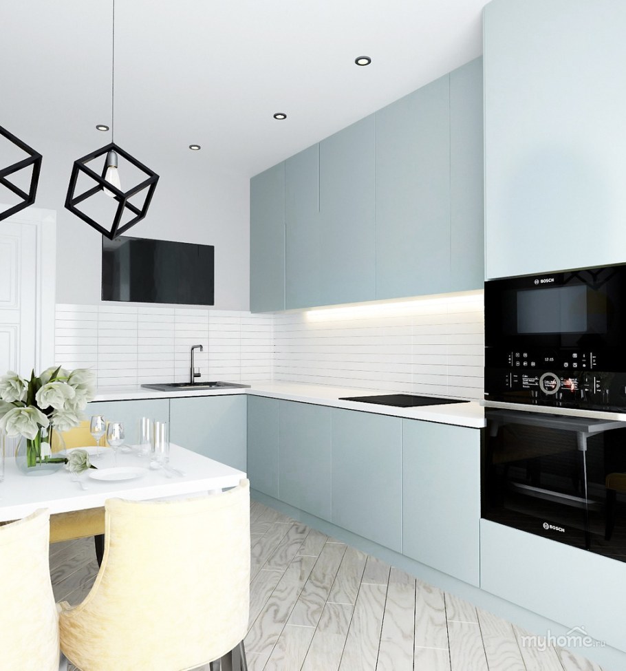 Современные кухни 2022 угловые