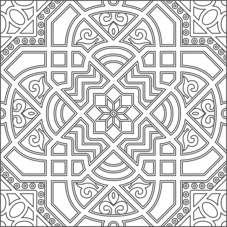 Арабские геометрические узоры