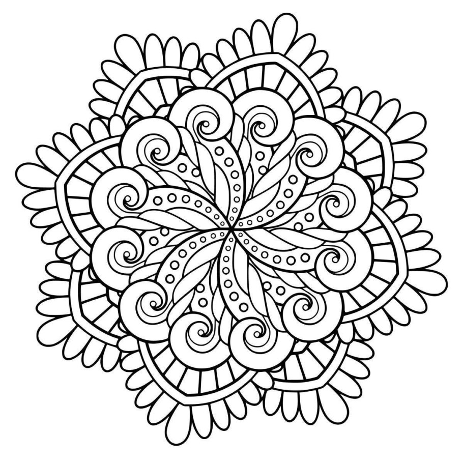 Узоры для раскрашивания