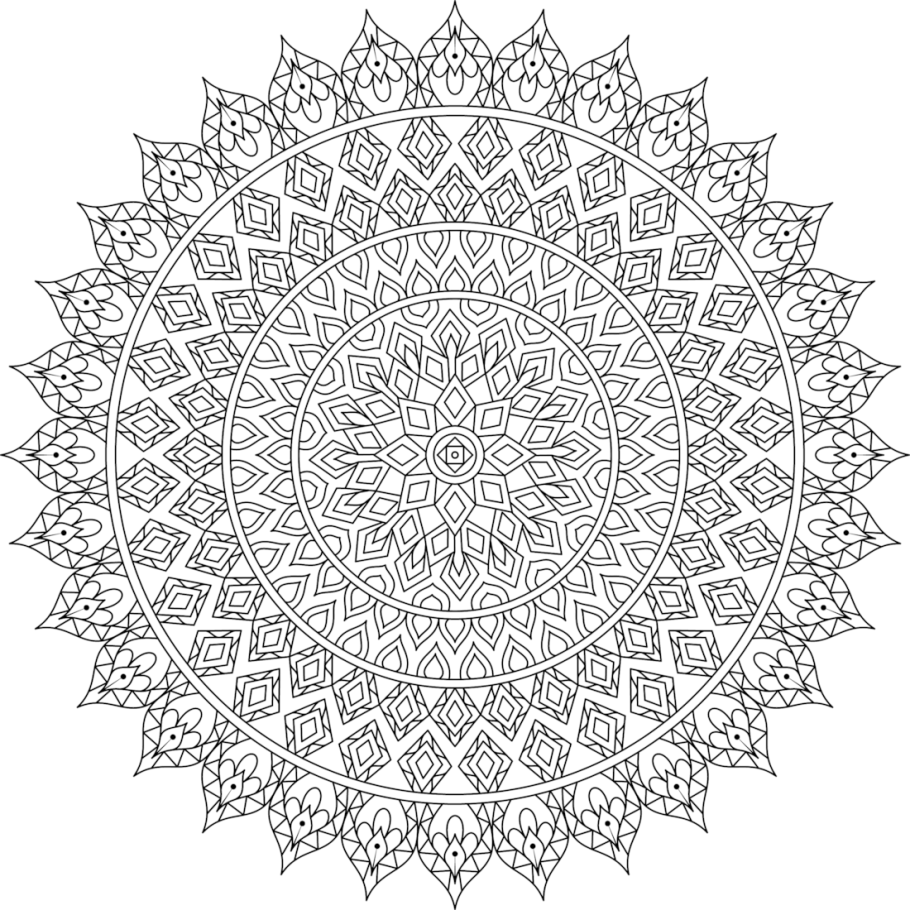 Мандала для успокоения души