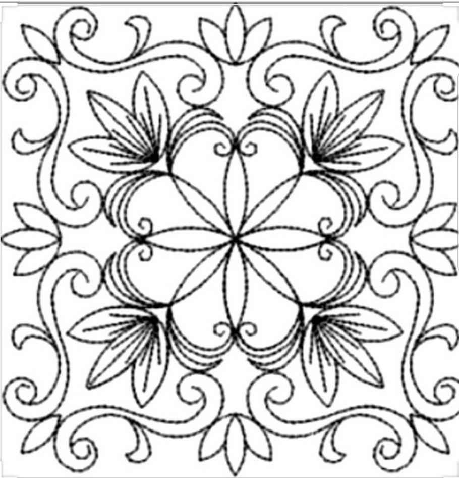 Орнамент в квадрате