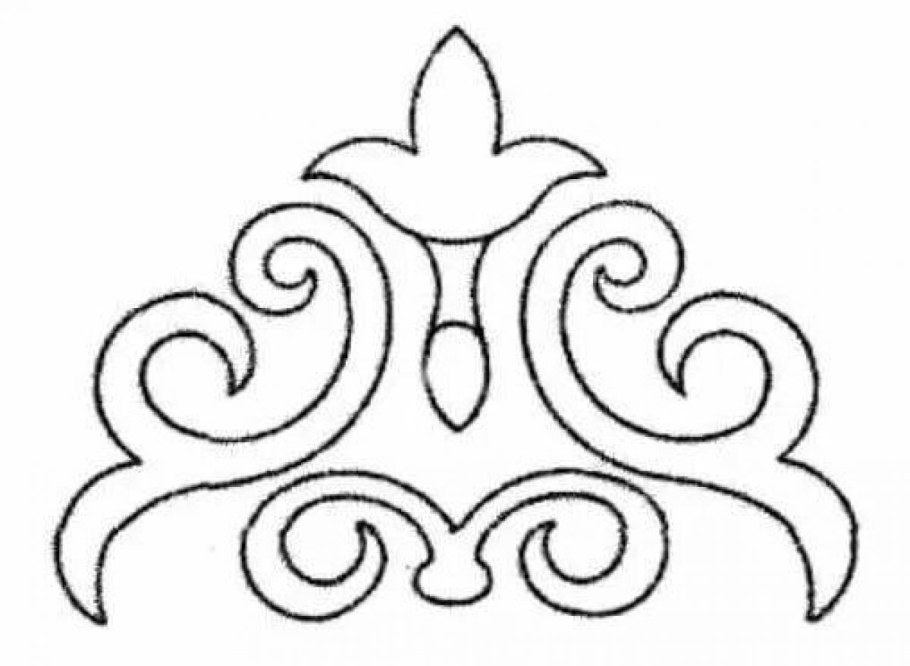 Татарские орнаменты и узоры для тюбетейки