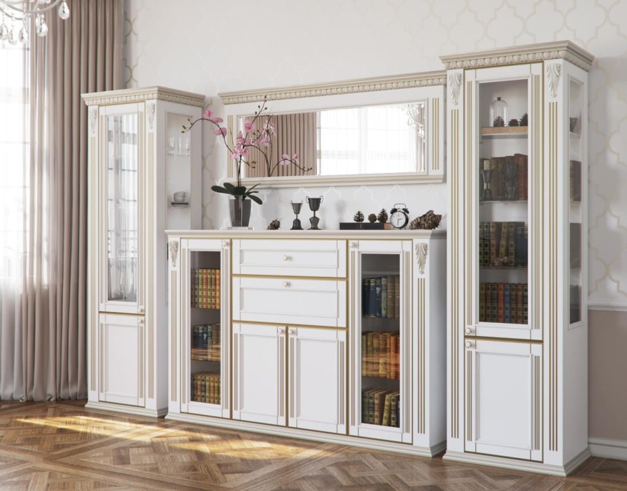 Шкаф витрина 7.22 классика