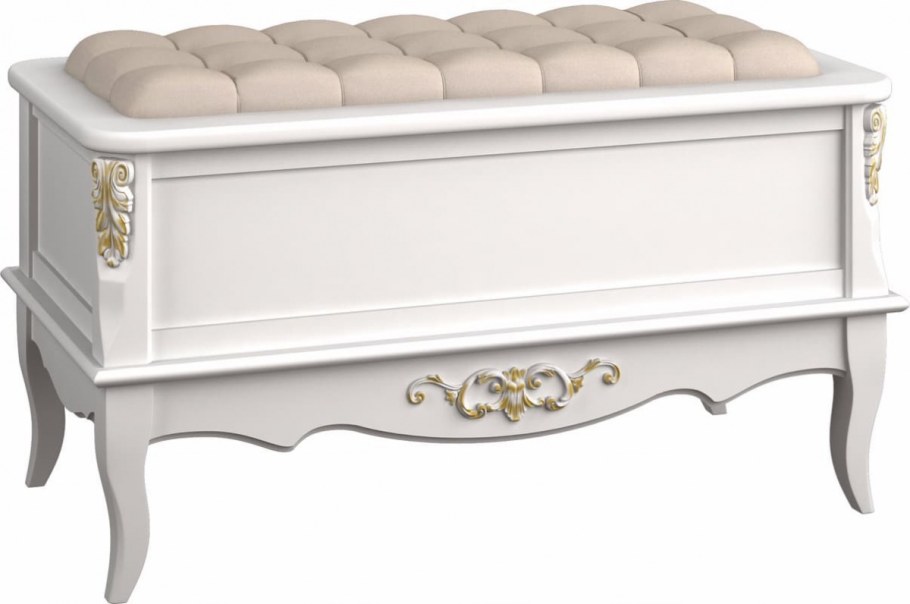 Сундук Прованс слоновая кость