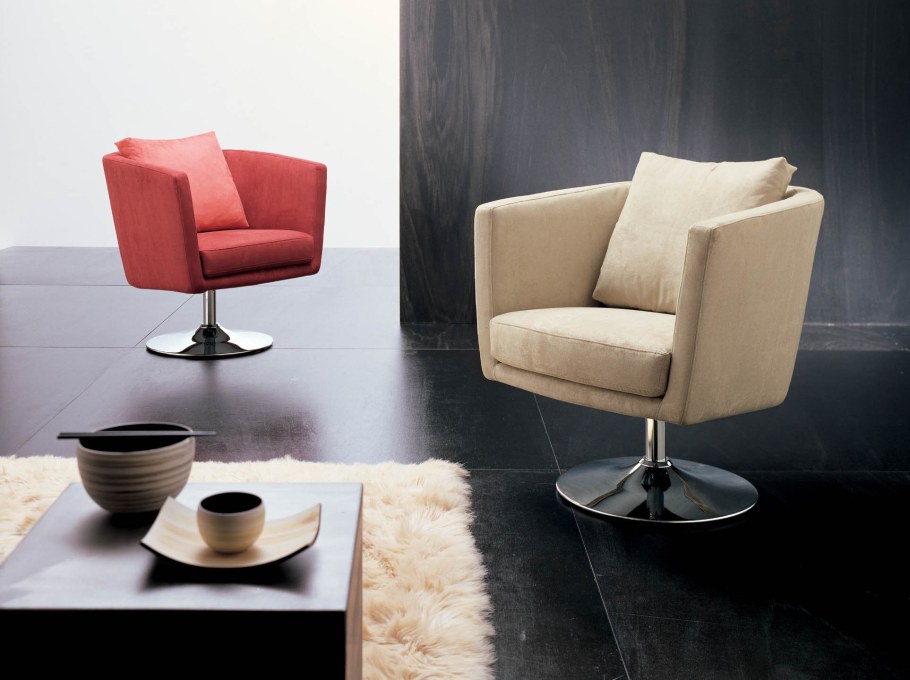 Вращающееся кресло Gardner Savona Greige Velvet 115706, шт