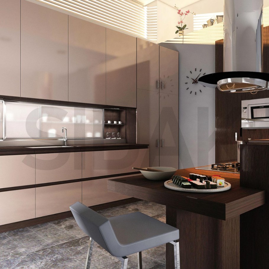 Кухни фасады Акрилайн