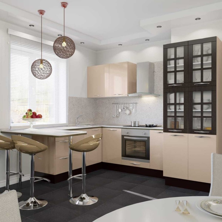 Кухня капучино Леруа