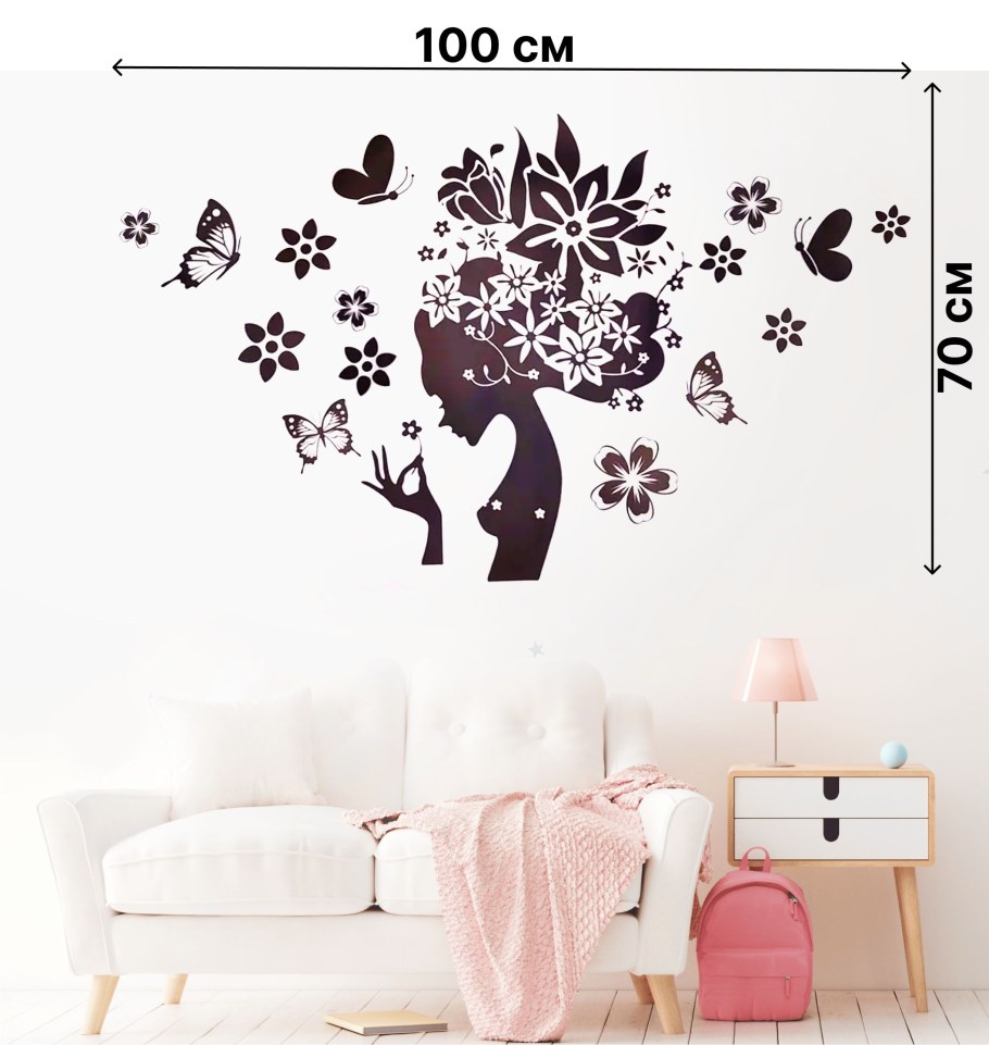 Виниловые наклейки в интерьере