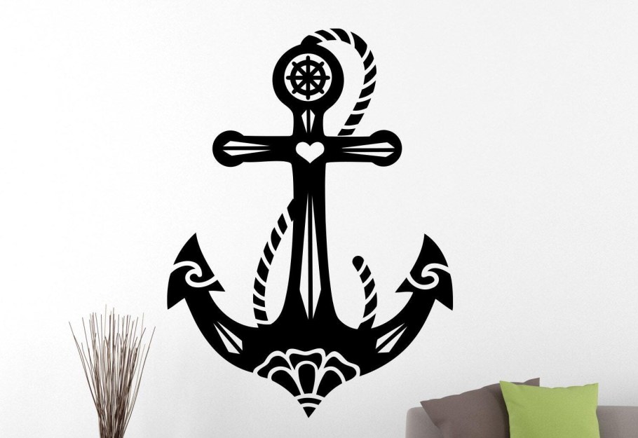 Наклейка на стену Лев