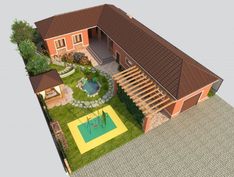 Planirovka uchastka 5 соток