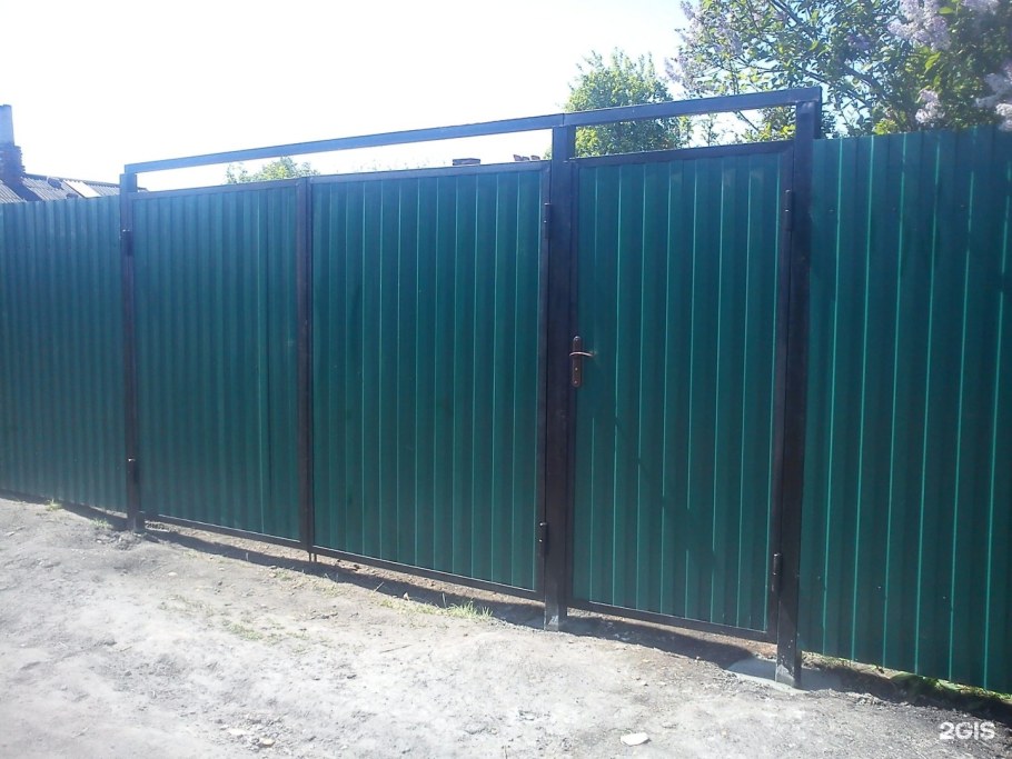 Ворота из профлиста нс35