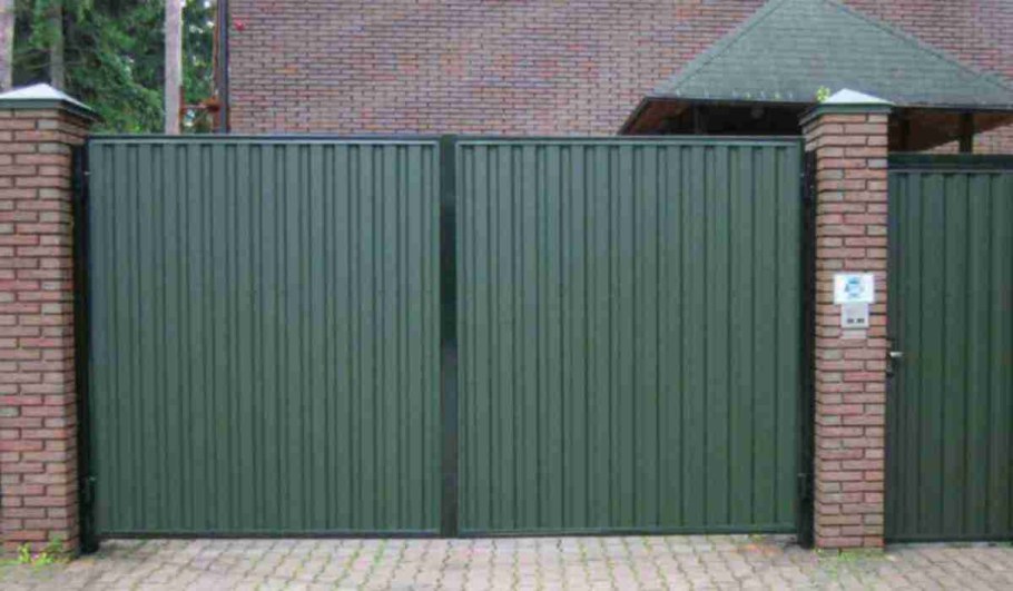 Ворота распашные 512кб