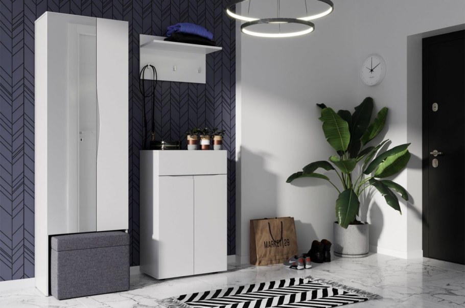 Вешалка Лукка белый