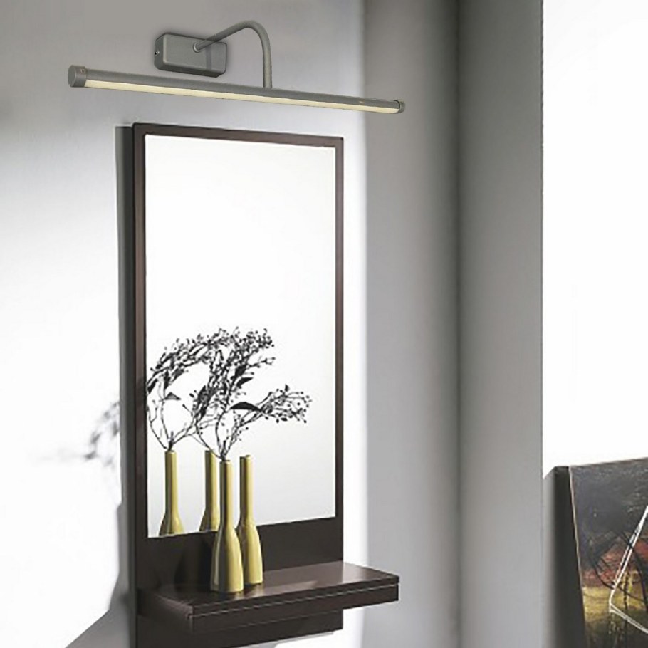 Зеркало в прихожую настенное с полочкой