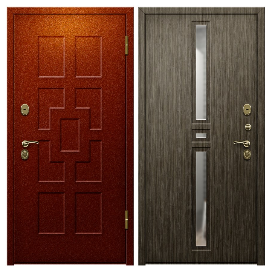 Входная дверь 800х2000 металлическая с шумоизоляцией