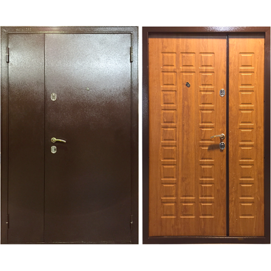 Двери стальные утепленные двупольные 2дсу 2.02.4