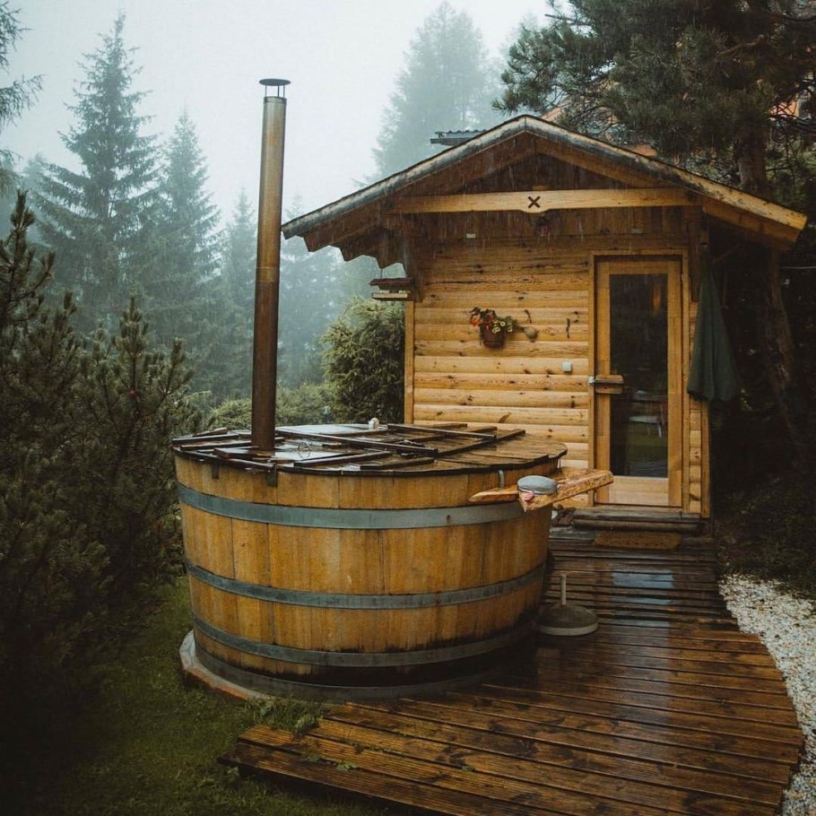 Маленькие бани для дачи