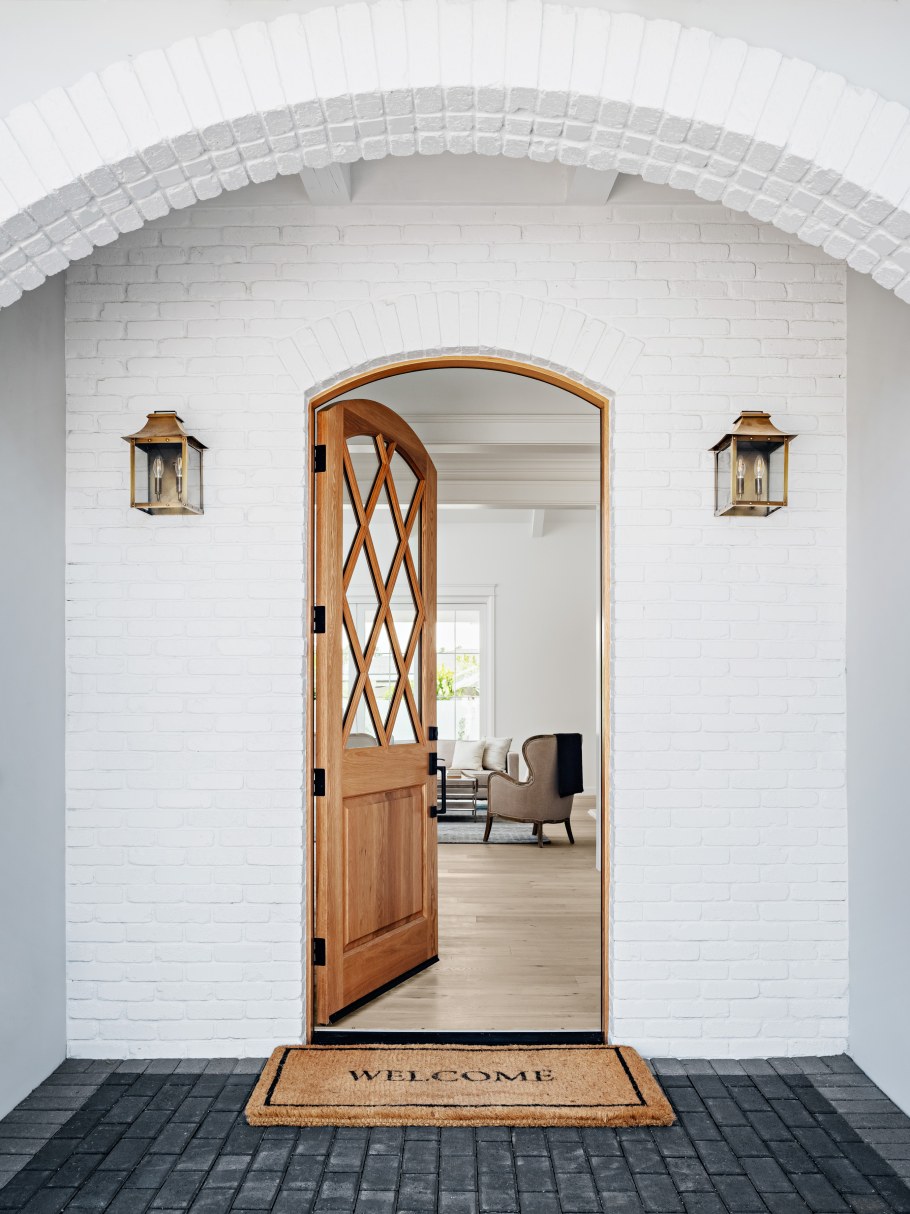 Дверь арка уличная