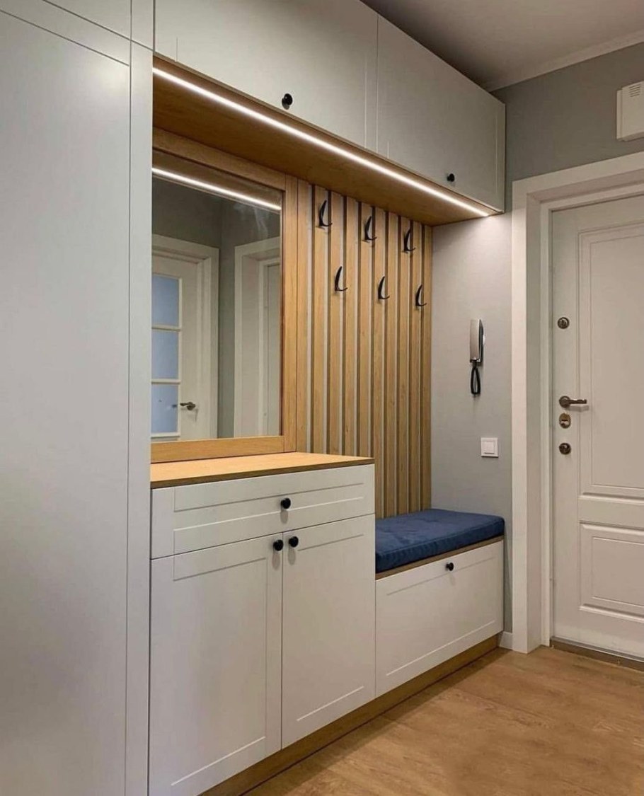 Планировка маленького коридора по реновации