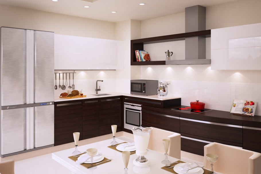 Кухня капучино Леруа Мерлен