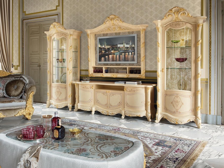 Интердизайн мебель Версаль стиль Барокко