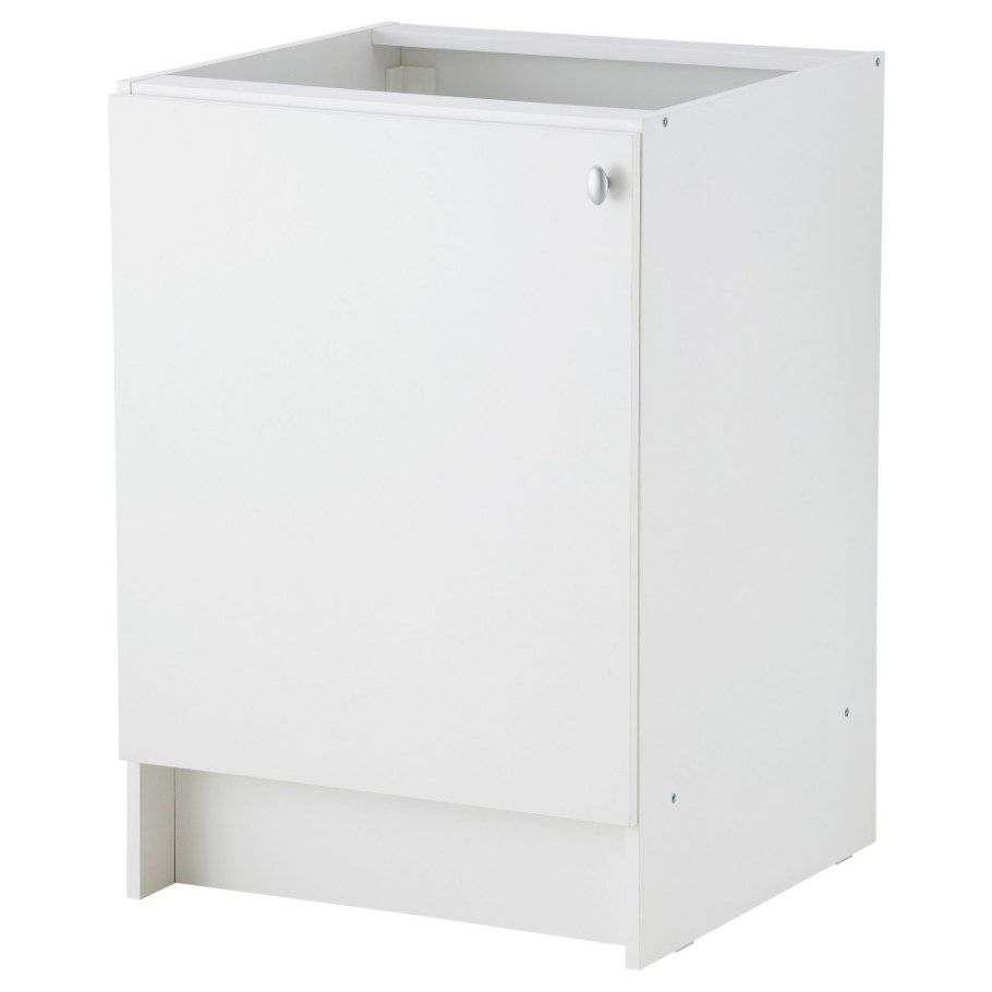 Напольный шкаф ikea альбру белый 403.065.55