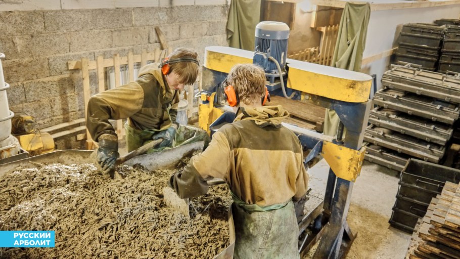 Производство арболитовых блоков